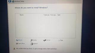 Acer Nitro 5 Model N20C1(Can't see SDD HDD in new Win10 installation)