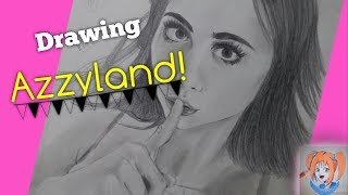 Drawing Azzyland! (Who is your favorite youtuber?) NEW DISCORD. #azzyland #azzy #art