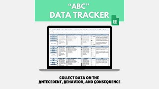 ABC Data Tracker Tutorial | Sheets That Teach