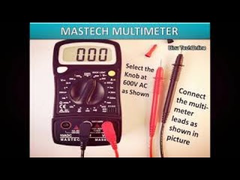 How to check earthing with multimeter How to check earthing with multimeter