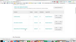 Creating Code.org Class From Google Classroom