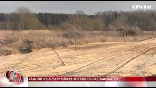 Kā intereses aizstāv Mārupe, iestājoties pret “Rail Baltica”