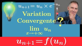 Limite Suite convergente Un+1=f(Un) ♦ Théorème du point fixe ♦ Un+1=Un × e^(-Un) ♦ récurrence ♦ spé