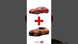 EPIC PARODY: I Mixed Toyota Supra And Nissan Gtr 🔥  #supra #gtr #nissangtr