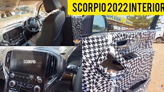 new SCORPIO interior spied pic leaked@MahindraRise