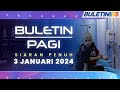 10,000 Pesakit Kanser Di Gaza Terputus Bekalan Ubat-Ubatan | Buletin Pagi, 3 Januari 2024