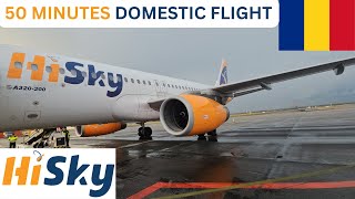 TRIP REPORT | FIRST TIME WITH HISKY (ECONOMY ) | DOMESTIC FLIGHT FROM BUCHAREST TO TIMISOARA ON A320