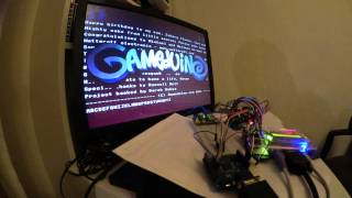 MSX with Gameduino arduino shield ZX SPI FPGA