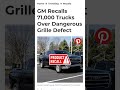 yet another american truck recall this time from gm