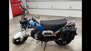 2025 Honda Dax 125 Saddle Bag Installation