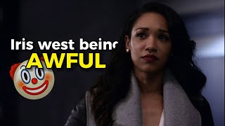 The Flash - Iris west being AWFUL for 8 min straight