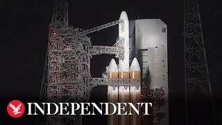 Live: Delta IV Heavy rocket launches classified US government payload