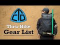 CDT Thru-Hike Gear List (SOBO)