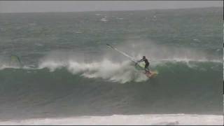 110530 遠州灘 福田 台風２号 スペシャル Windsurfing wave