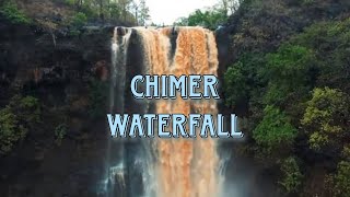 Chimer Waterfall Monsoon 2023 #dangforest #waterfall #hiddenwaterfalls