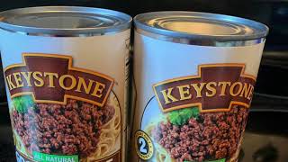 Making Tacos with Keystone ground beef