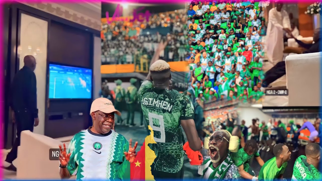 AFCON 2024: Nigeria Vs Cameroon Highlights As Tinubu Dance And ...