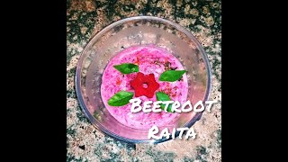 Beetroot Raita | Thayir Perugu Pachadi | Beet Peanut Yoghurt Groundnut Curd | chukandar salad sadhya