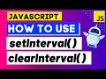 How to use setInterval() and clearInterval() like a pro