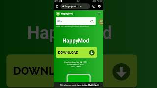 สอนโหลด happymod ของแท้ √√√√