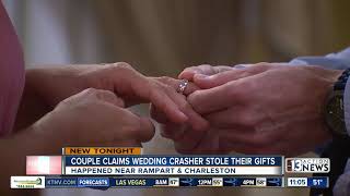 Couple claims man stole wedding gifts