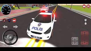 Türk Polis ve Araba Oyunu #173 - Gerçek Polis Arabası Oyunu , Polis Siren Sesi /Polis Videoları