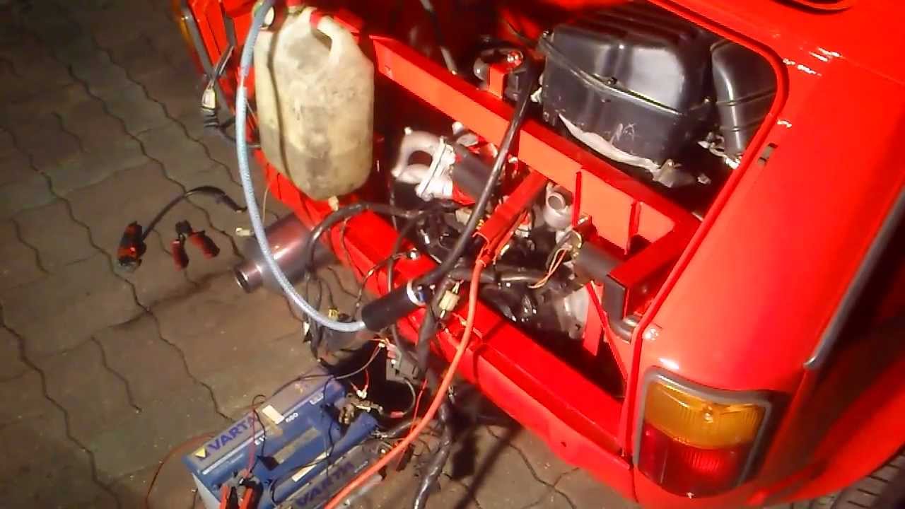 Test - Odpalamy Silnik Hondy VFR 750 W 126p - YouTube