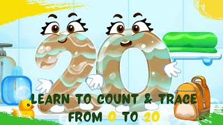 Save The Numbers | Write Numbers 1 to 20 - Learn to Count & Trace Numbers for Kids!