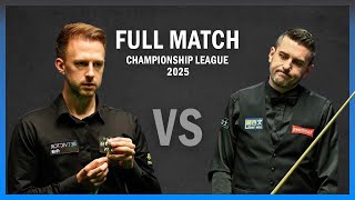 Judd Trump vs Mark Selby Full Match Championship League 2025 Snooker Highlights