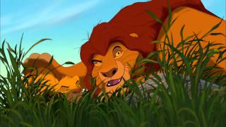 The Lion King 3D - 'Simbas Pouncing Lesson' -  Disney Movie Clip
