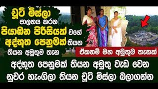 චූටි මිස්ලා පාලනය කරන අද්භූත පෙනුමක් තියන අපේ පුංචි ඉස්කොලේ | Regency Boarding School - Kandy