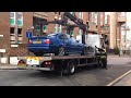 this is how they tow cars in europe in under a minute