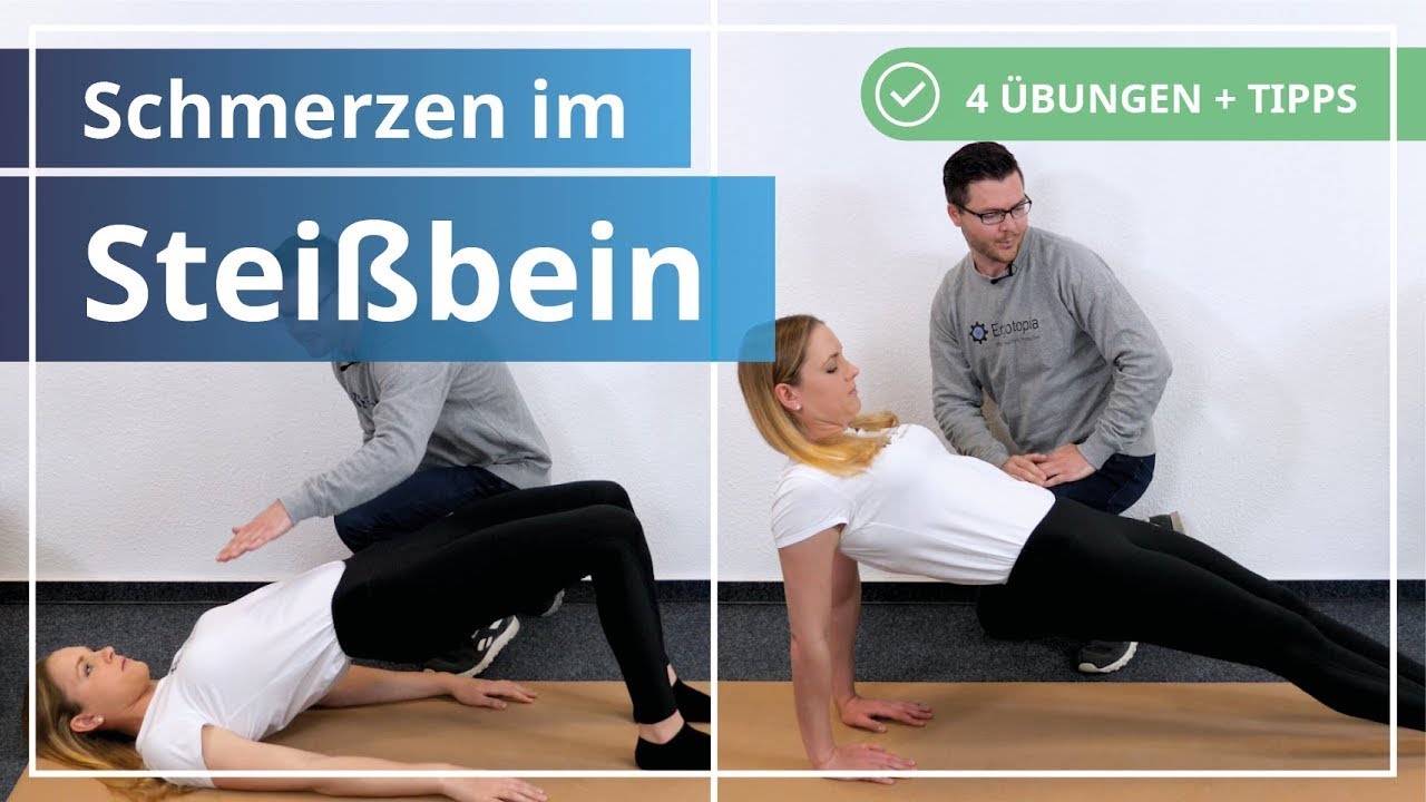 4 Übungen Gegen Steißbeinschmerzen + Unsere Besten Tipps Zur Vorbeugung ...