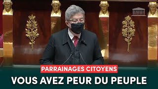 Parrainages citoyens : vous avez peur du peuple !