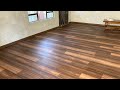 How to install laminate and apply self levelling screed