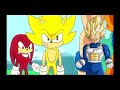 Vegeta reacts to Sonic vs Goku rap battle