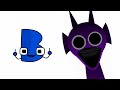 🔵 SPRUNKI Durple vs ALPHABET B | ANIMATION