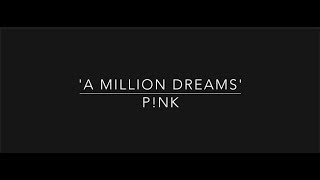 P!nk - "A Million Dreams" from The Greatest Showman - ASL Cover