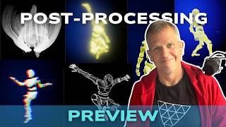Three.js + WebGPU Post-Processing Effects PREVIEW