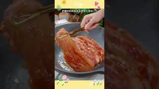 咸蛋叉烧 Salted Egg Barbecue Pork #shorts #cooking