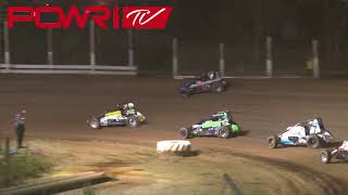 5/4/18 POWRi Lucas Oil WAR Sprint Cars A-Main Highlights from Valley Speedway