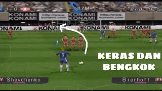 Tutorial free kick/Tendangan bebas winning eleven PS 1 #3