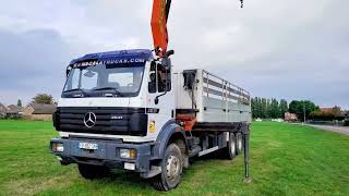 In stock Mercedes 2631 6x4 + crane