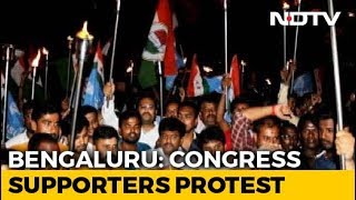 Protests Erupt In Karnataka Over Congress Leader DK Shivakumar's Arrest