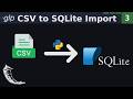 Python script to import CSV to SQLite db  | Real Flask Website 3