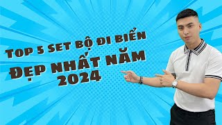 Top 5 mẫu set bộ quần áo nam đi biển chất và đẹp nhất năm 2024 | Thế Hiền