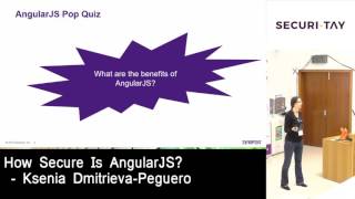 Securi-Tay 2017 - How secure is AngularJS?