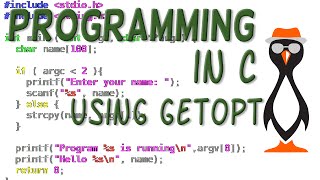 Using Options and getopt in C programming on the Raspberry Pi