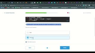 68 Custom Functions | Python Developer | Sololearn