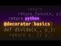 Decorator Basics - Python Concepts